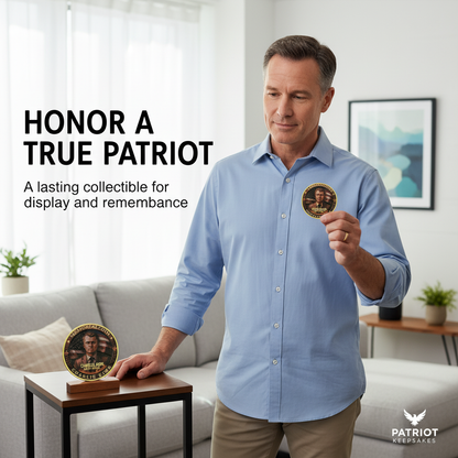 A True Patriot, Charlie Kirk Memorial Coin