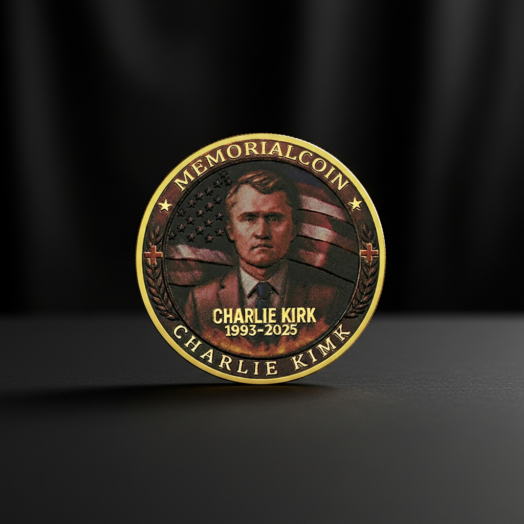 A True Patriot, Charlie Kirk Memorial Coin